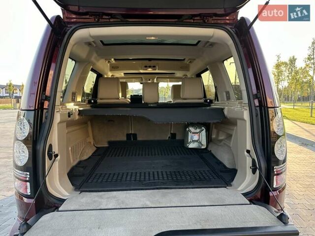 Красный Ленд Ровер Дискавери, объемом двигателя 3 л и пробегом 121 тыс. км за 22950 $, фото 5 на Automoto.ua