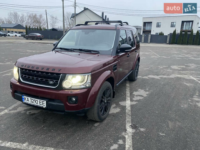 Красный Ленд Ровер Дискавери, объемом двигателя 3 л и пробегом 150 тыс. км за 25000 $, фото 2 на Automoto.ua