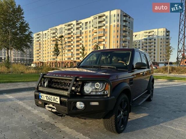 Красный Ленд Ровер Дискавери, объемом двигателя 3 л и пробегом 121 тыс. км за 22950 $, фото 1 на Automoto.ua
