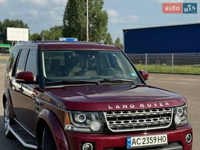 Красный Ленд Ровер Дискавери, объемом двигателя 2.99 л и пробегом 200 тыс. км за 18000 $, фото 7 на Automoto.ua