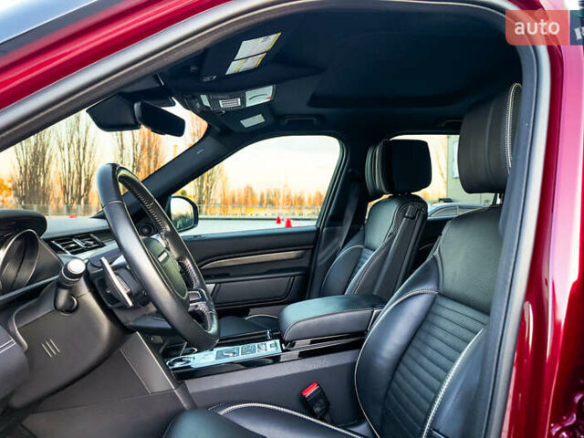 Красный Ленд Ровер Дискавери, объемом двигателя 3 л и пробегом 128 тыс. км за 29490 $, фото 12 на Automoto.ua