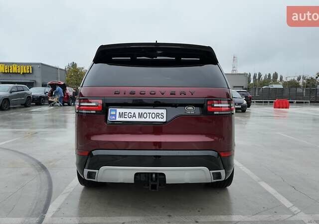 Ленд Ровер Дискавери 2017 в Киеве на Automoto.ua Красный Ленд Ровер Дискавери, объемом двигателя 3 л и пробегом 128 тыс. км за 36990 $, фото 5 на Automoto.ua