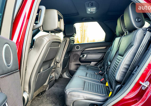 Красный Ленд Ровер Дискавери, объемом двигателя 3 л и пробегом 128 тыс. км за 29490 $, фото 10 на Automoto.ua