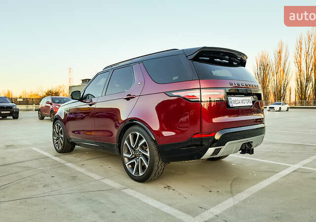 Красный Ленд Ровер Дискавери, объемом двигателя 3 л и пробегом 128 тыс. км за 29490 $, фото 3 на Automoto.ua