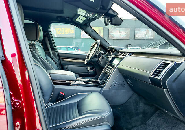Красный Ленд Ровер Дискавери, объемом двигателя 3 л и пробегом 128 тыс. км за 29490 $, фото 8 на Automoto.ua