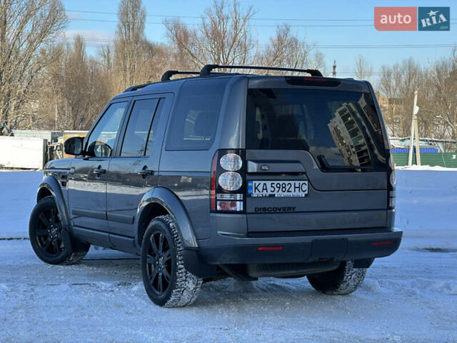 Сірий Ленд Ровер Діскавері, об'ємом двигуна 2.99 л та пробігом 180 тис. км за 26500 $, фото 4 на Automoto.ua