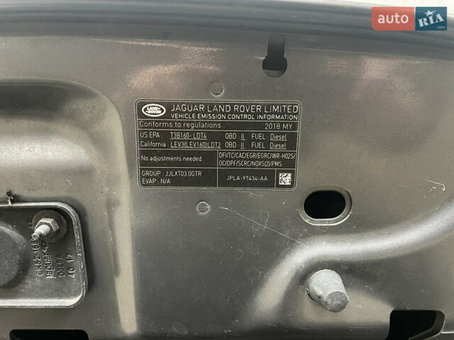 Серый Ленд Ровер Дискавери, объемом двигателя 2.99 л и пробегом 85 тыс. км за 33700 $, фото 22 на Automoto.ua