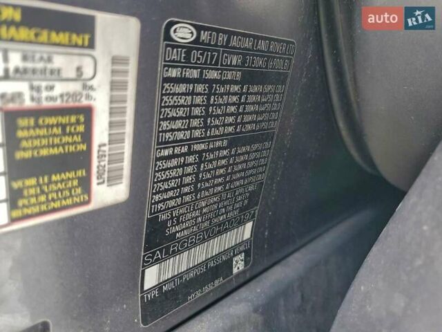 Сірий Ленд Ровер Діскавері, об'ємом двигуна 3 л та пробігом 164 тис. км за 7900 $, фото 11 на Automoto.ua