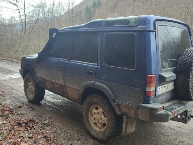 Синий Ленд Ровер Дискавери, объемом двигателя 2.5 л и пробегом 307 тыс. км за 7300 $, фото 3 на Automoto.ua