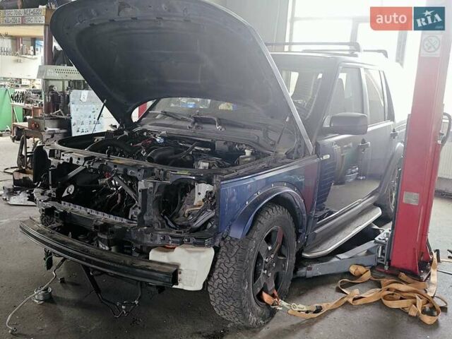 Синий Ленд Ровер Дискавери, объемом двигателя 2.72 л и пробегом 351 тыс. км за 7000 $, фото 6 на Automoto.ua