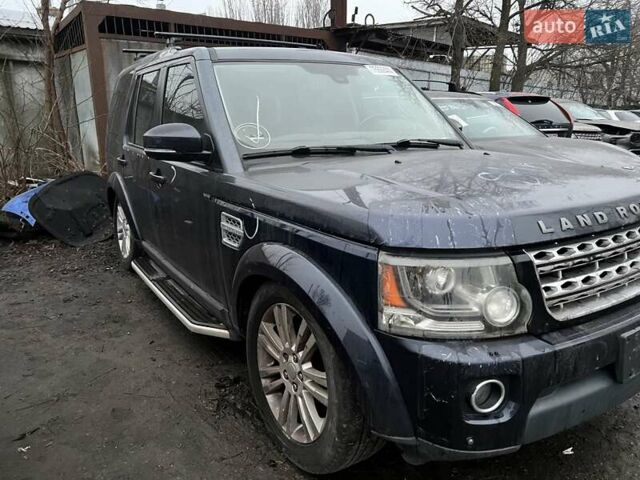 Синий Ленд Ровер Дискавери, объемом двигателя 3 л и пробегом 174 тыс. км за 12700 $, фото 1 на Automoto.ua