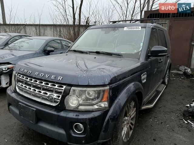 Синий Ленд Ровер Дискавери, объемом двигателя 3 л и пробегом 174 тыс. км за 12700 $, фото 2 на Automoto.ua