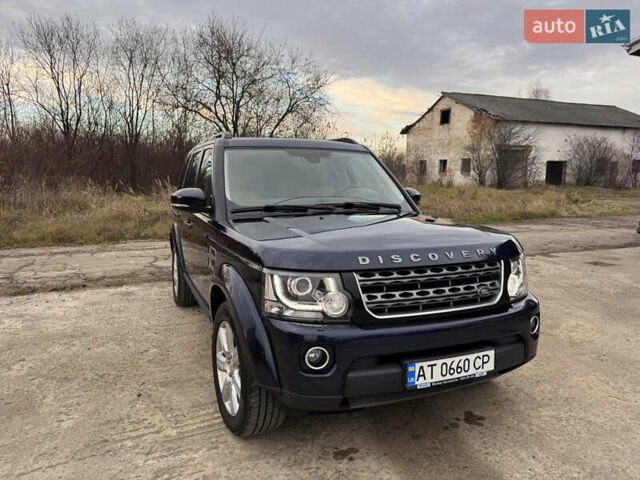 Синий Ленд Ровер Дискавери, объемом двигателя 2.99 л и пробегом 272 тыс. км за 22000 $, фото 2 на Automoto.ua