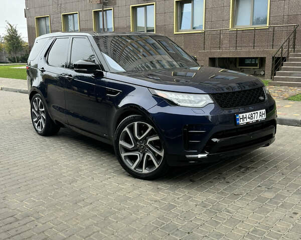 Синий Ленд Ровер Дискавери, объемом двигателя 3 л и пробегом 93 тыс. км за 29999 $, фото 1 на Automoto.ua