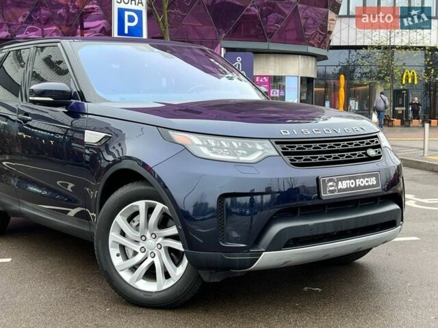 Синий Ленд Ровер Дискавери, объемом двигателя 3 л и пробегом 135 тыс. км за 25990 $, фото 1 на Automoto.ua