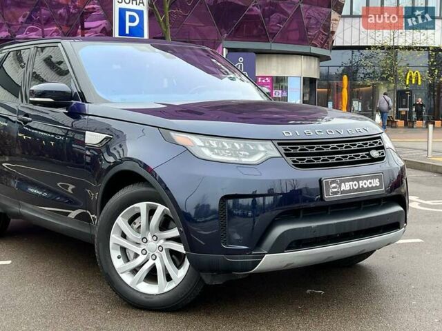Синий Ленд Ровер Дискавери, объемом двигателя 3 л и пробегом 135 тыс. км за 28990 $, фото 1 на Automoto.ua