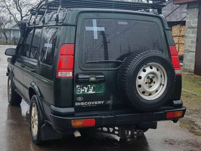 Зеленый Ленд Ровер Дискавери, объемом двигателя 2.5 л и пробегом 288 тыс. км за 7000 $, фото 4 на Automoto.ua