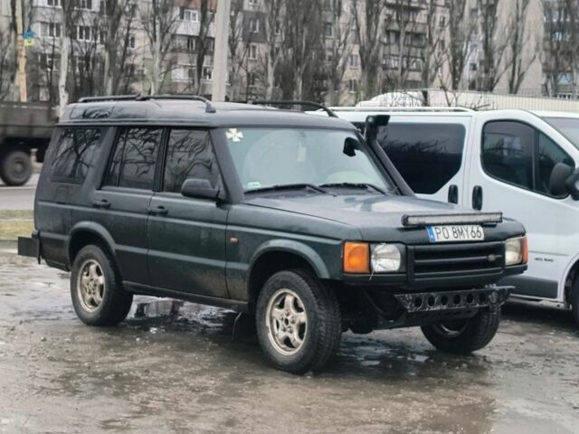 Зелений Ленд Ровер Діскавері, об'ємом двигуна 2.5 л та пробігом 322 тис. км за 3600 $, фото 1 на Automoto.ua