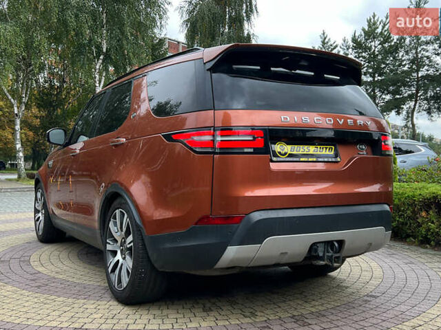 Ленд Ровер Дискавери 2017 в Львове на Automoto.ua Оранжевый Ленд Ровер Дискавери, объемом двигателя 3 л и пробегом 180 тыс. км за 25999 $, фото 4 на Automoto.ua