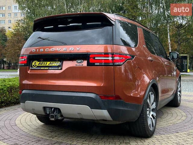 Ленд Ровер Дискавери 2017 в Львове на Automoto.ua Оранжевый Ленд Ровер Дискавери, объемом двигателя 3 л и пробегом 180 тыс. км за 25999 $, фото 5 на Automoto.ua