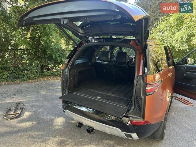 Ленд Ровер Дискавери 2019 в Киеве на Automoto.ua Оранжевый Ленд Ровер Дискавери, объемом двигателя 3 л и пробегом 108 тыс. км за 52000 $, фото 11 на Automoto.ua
