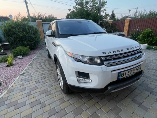 Белый Ленд Ровер Эвок, объемом двигателя 2 л и пробегом 131 тыс. км за 17400 $, фото 1 на Automoto.ua