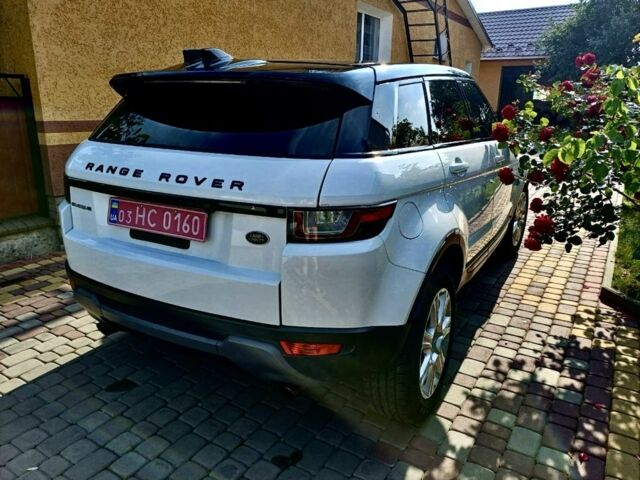 Білий Ленд Ровер Евок, об'ємом двигуна 2 л та пробігом 116 тис. км за 21300 $, фото 1 на Automoto.ua