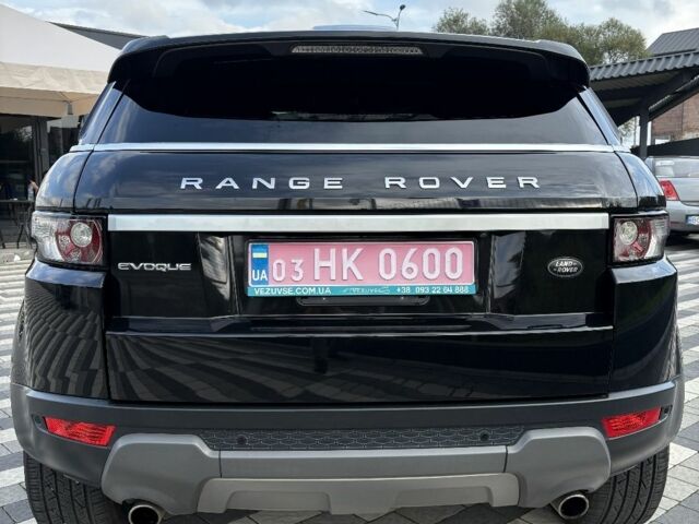 Черный Ленд Ровер Эвок, объемом двигателя 2 л и пробегом 172 тыс. км за 15500 $, фото 7 на Automoto.ua
