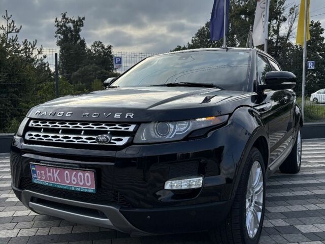 Черный Ленд Ровер Эвок, объемом двигателя 2 л и пробегом 172 тыс. км за 15500 $, фото 1 на Automoto.ua