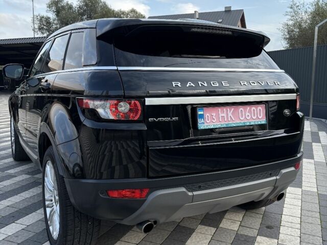 Черный Ленд Ровер Эвок, объемом двигателя 2 л и пробегом 172 тыс. км за 15500 $, фото 8 на Automoto.ua