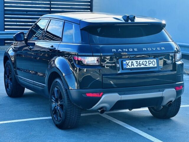 Черный Ленд Ровер Эвок, объемом двигателя 2 л и пробегом 96 тыс. км за 18500 $, фото 4 на Automoto.ua