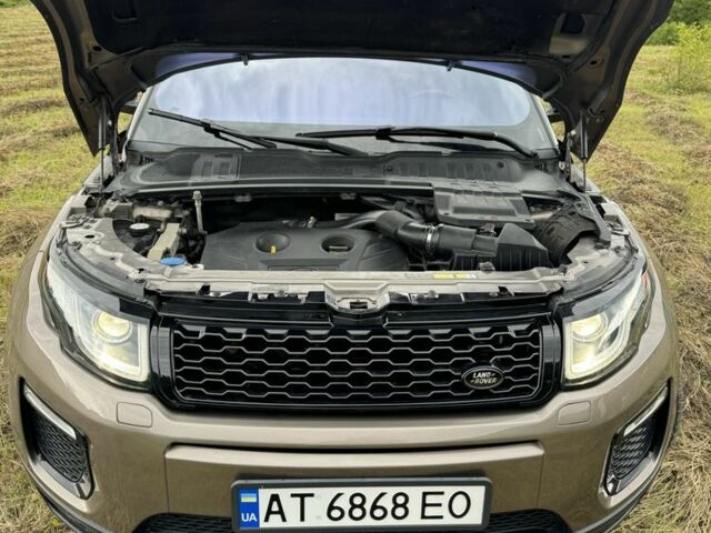 Ленд Ровер Эвок 2015 в Ивано-Франковске на Automoto.ua Коричневый Ленд Ровер Эвок, объемом двигателя 2 л и пробегом 118 тыс. км за 17000 $, фото 1 на Automoto.ua