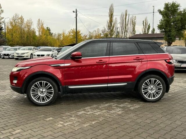 Червоний Ленд Ровер Евок, об'ємом двигуна 2 л та пробігом 124 тис. км за 15500 $, фото 3 на Automoto.ua