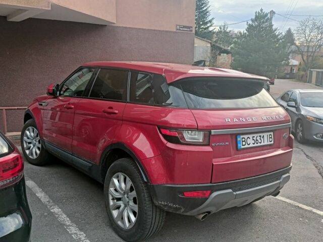 Красный Ленд Ровер Эвок, объемом двигателя 2 л и пробегом 147 тыс. км за 19500 $, фото 3 на Automoto.ua