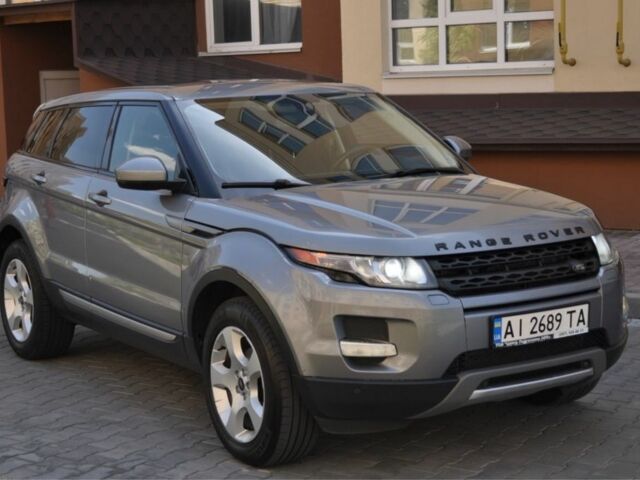 Серый Ленд Ровер Эвок, объемом двигателя 2 л и пробегом 250 тыс. км за 15500 $, фото 1 на Automoto.ua