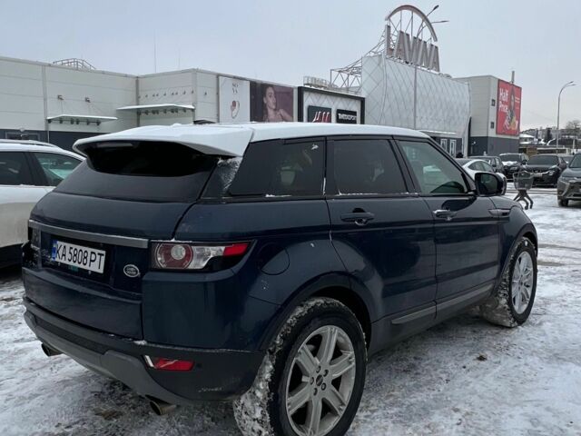 Синій Ленд Ровер Евок, об'ємом двигуна 2 л та пробігом 103 тис. км за 14500 $, фото 4 на Automoto.ua