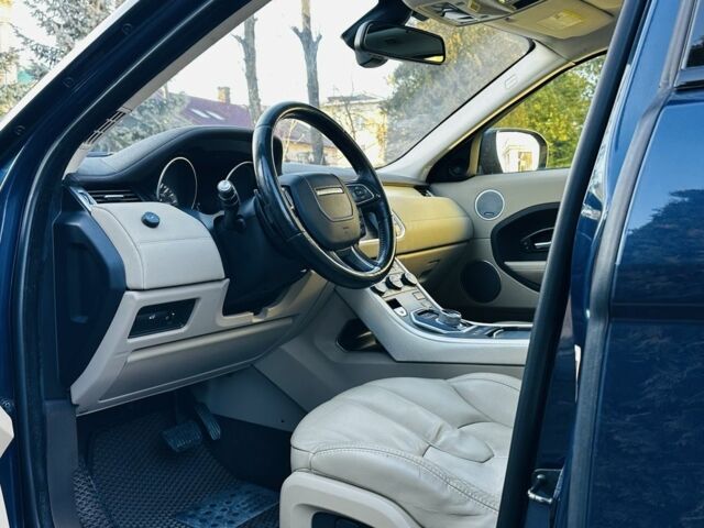 Синий Ленд Ровер Эвок, объемом двигателя 2 л и пробегом 156 тыс. км за 16000 $, фото 6 на Automoto.ua