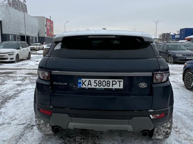 Синій Ленд Ровер Евок, об'ємом двигуна 2 л та пробігом 103 тис. км за 14500 $, фото 5 на Automoto.ua