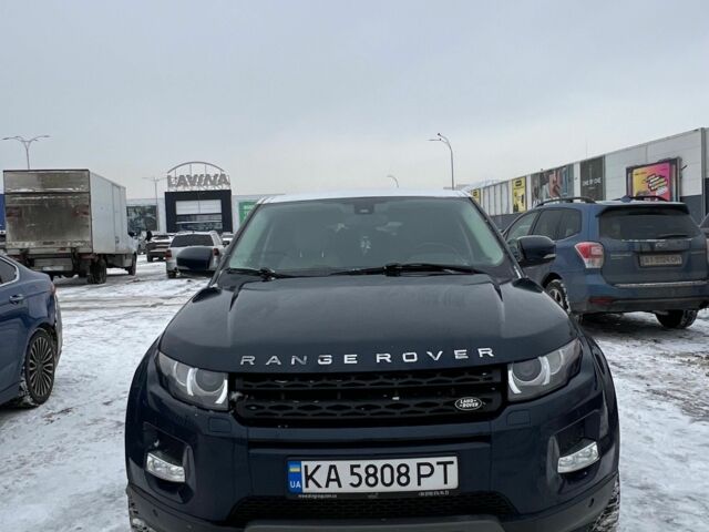 Синій Ленд Ровер Евок, об'ємом двигуна 2 л та пробігом 103 тис. км за 14500 $, фото 1 на Automoto.ua