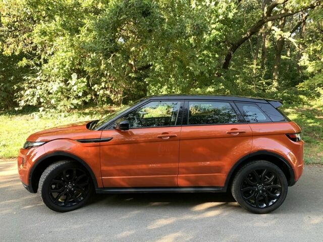 Помаранчевий Ленд Ровер Евок, об'ємом двигуна 2.2 л та пробігом 90 тис. км за 19900 $, фото 1 на Automoto.ua