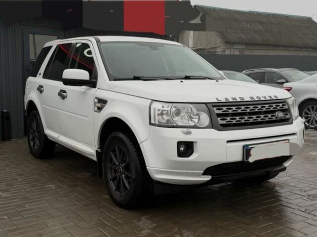 Белый Ленд Ровер Фрилендер, объемом двигателя 2.2 л и пробегом 297 тыс. км за 11000 $, фото 1 на Automoto.ua
