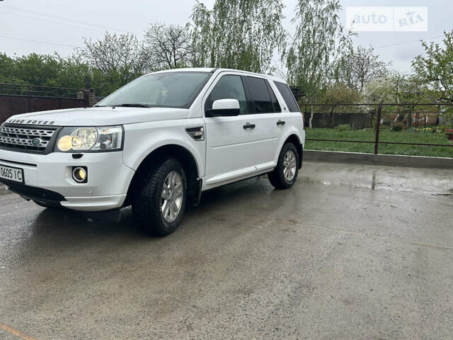 Білий Ленд Ровер Freelander, об'ємом двигуна 2.18 л та пробігом 200 тис. км за 12000 $, фото 9 на Automoto.ua