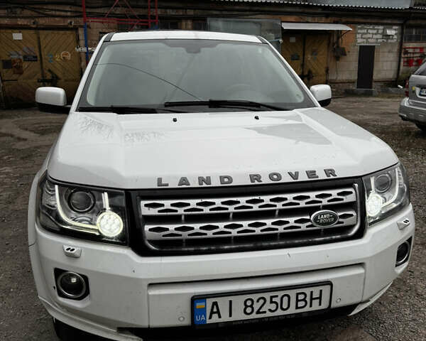 Білий Ленд Ровер Freelander, об'ємом двигуна 2 л та пробігом 115 тис. км за 15500 $, фото 1 на Automoto.ua