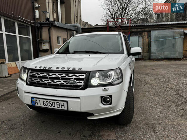 Білий Ленд Ровер Freelander, об'ємом двигуна 2 л та пробігом 115 тис. км за 15500 $, фото 6 на Automoto.ua