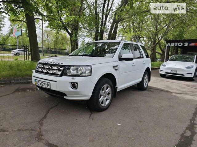 Білий Ленд Ровер Freelander, об'ємом двигуна 2.18 л та пробігом 140 тис. км за 16000 $, фото 1 на Automoto.ua