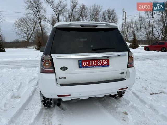 Белый Ленд Ровер Фрилендер, объемом двигателя 2 л и пробегом 212 тыс. км за 12500 $, фото 4 на Automoto.ua