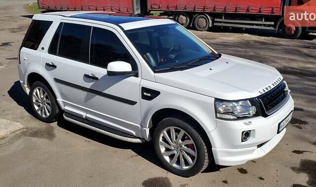 Білий Ленд Ровер Freelander, об'ємом двигуна 2 л та пробігом 125 тис. км за 14200 $, фото 1 на Automoto.ua
