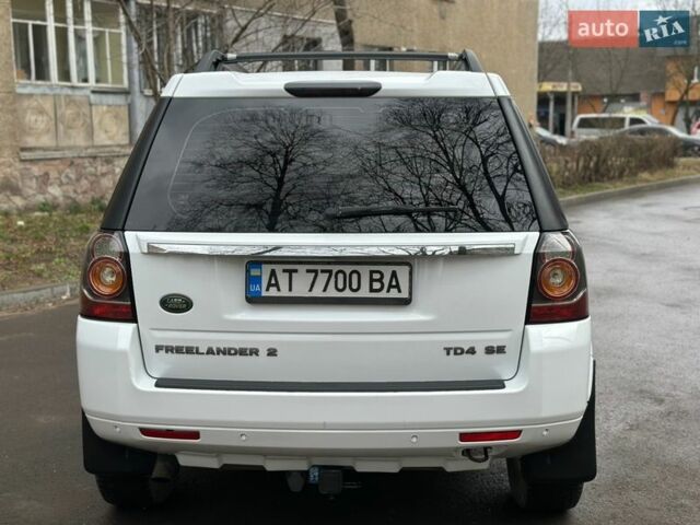 Белый Ленд Ровер Фрилендер, объемом двигателя 2.18 л и пробегом 275 тыс. км за 14200 $, фото 6 на Automoto.ua