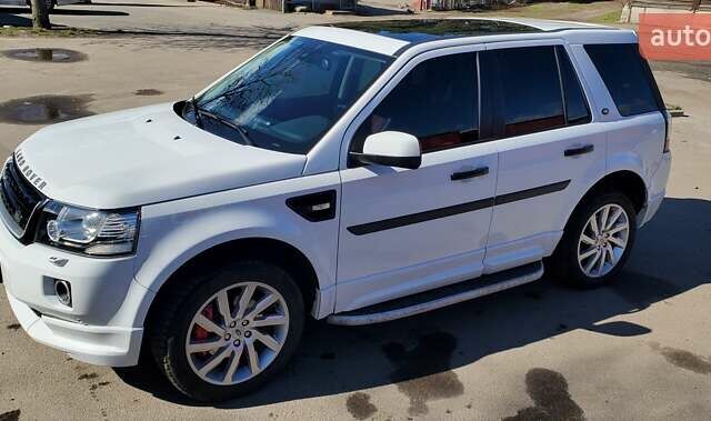 Білий Ленд Ровер Freelander, об'ємом двигуна 2 л та пробігом 125 тис. км за 14200 $, фото 2 на Automoto.ua