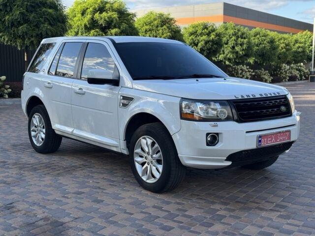 Белый Ленд Ровер Фрилендер, объемом двигателя 2 л и пробегом 236 тыс. км за 11900 $, фото 1 на Automoto.ua